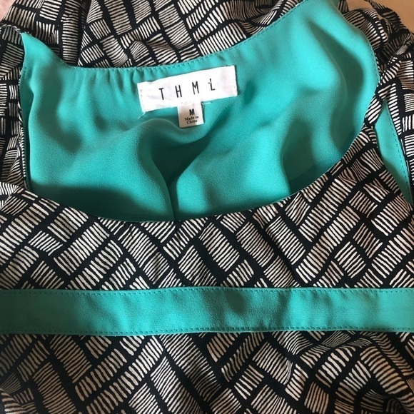 ANTHROPOLOGIE THML spaghetti strap silky dress, Medium - Picture 5 of 7